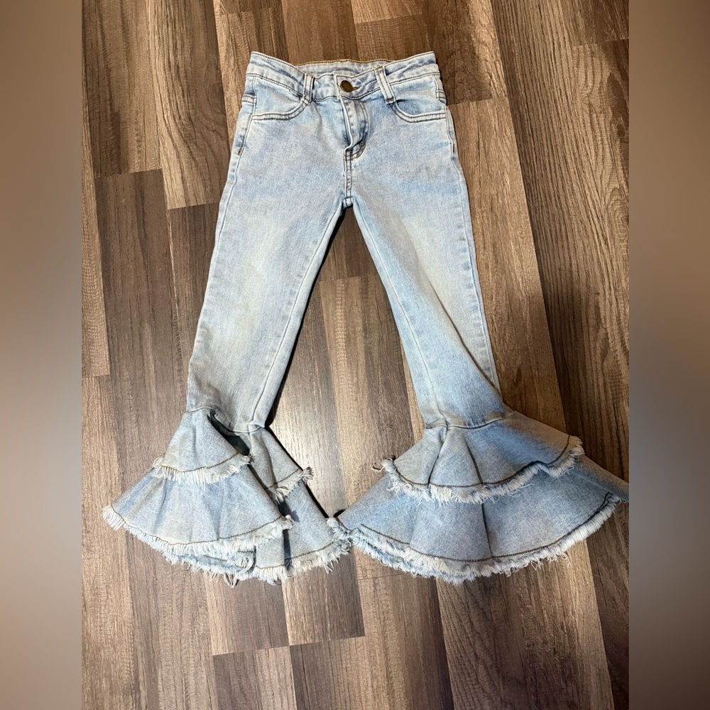 Stylish Flared little girl  Jeans